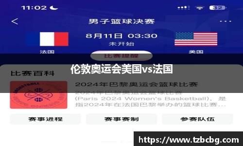 伦敦奥运会美国vs法国