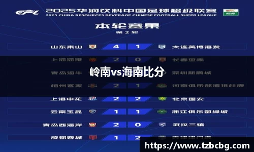 岭南vs海南比分