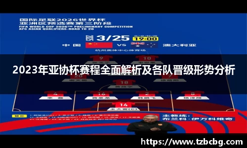 2023年亚协杯赛程全面解析及各队晋级形势分析